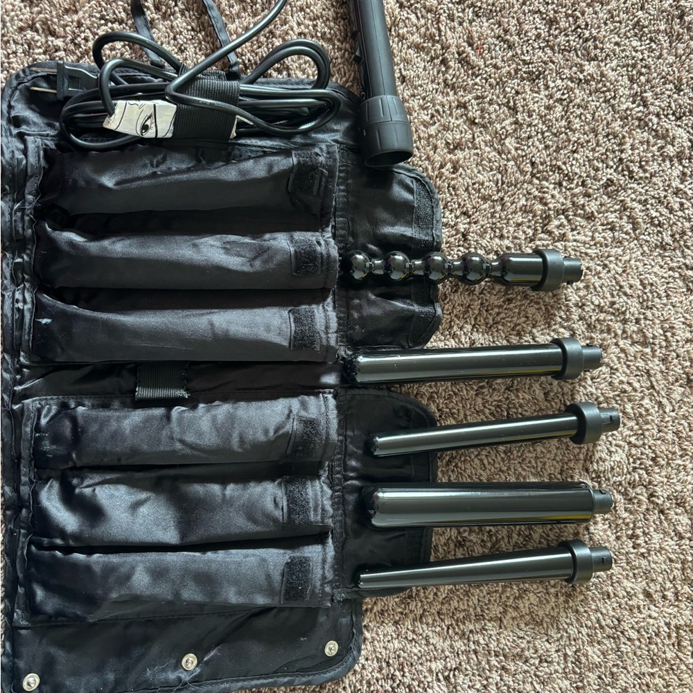 Nume 5 in 1 curling iron detachable heads 1 heat setting